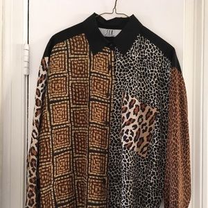 Women’s Animal Print Blouse